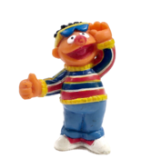  ERNIE With SUNGLASSES Vintage Sesame Street PVC Figure Cake Topper Toy ... - £3.11 GBP
