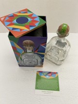 Silver Patron Tequila 750 ml LIMITED EMPTY TIN BOX (COMES W/ EMPTY BOTTLE) - £30.43 GBP