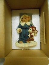 NIB Boyds Bears &amp; Friends Genevieve Berriman With Brady Bear Figurine #2... - £11.66 GBP