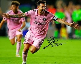 Lionel Messi Signed Photo 8X10 Rp Autographed Picture * Inter Miami Soccer - £15.94 GBP