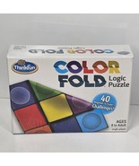 Color Fold Logic Puzzle Thinkfun Single Player Age 8 To Adult Spatial Pe... - £14.47 GBP