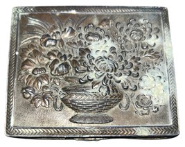 Antique Silver Cigarette/Soap/Trinket Box Possibly German or Japanese - $1,470.10 MXN