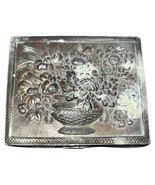 Antique Silver Cigarette/Soap/Trinket Box Possibly German or Japanese - $79.19