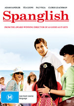 Spanglish DVD | Adam Sandler, Paz Vega | Region 4 - £9.47 GBP