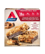 Atkins Advantage Meal Bars Chocolate Peanut Butter Pretzel (Actual Item ... - $30.01