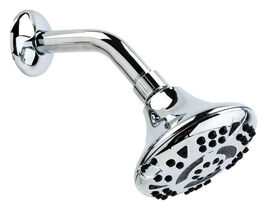 OakBrook Chrome PVC 5 settings Wallmount Showerhead - $19.95