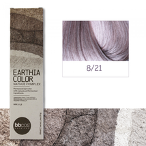 EARTHIA COLOR Clean Vegan Hair Color by BBCOS (8/21- violet ash light blond) 