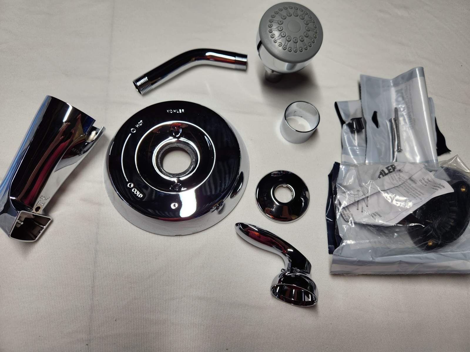 Kohler TS15601-4G-CP Coralais Bath and Shower Trim Kit, 1.75GPM -Polishe... - $40.90