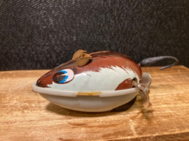 Vintage 3&quot; Mouse Wind-up Toy Plastic &amp; Tin Litho - $13.87 CAD
