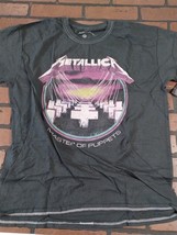 METALLICA -Master Of Puppets Double Stitch Men&#39;s T-shirt~Licensed/Never Worn~ L - £30.14 GBP