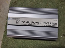 Aims Power PWRINV2.5K24 2500-Watt 24 Volt Dc To Ac Power Inverter - £176.18 GBP