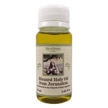 Blessed Concecrated Holy Anointing Olive Oil Authentic Jerusalem 2.02 fl... - $15.52