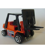 Hot Wheels MARCUS CONSTRUCTION Orange FORKLIFT Diecast/Plastic 5 Spokes ... - £5.88 GBP