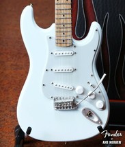 Fender Strat Olympic White 1:4 Scale Replica Guitar ~Axe Heaven~ - £26.36 GBP