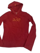 Nike USC Trojans Hoodie XS Red Pullover Sweatshirt NCAA Women’s image 3