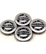4 Pcs, Nissan Wheel Center Cap, Silver Chrome Logo 54 MM / 2.13&quot; #40342A... - $26.99