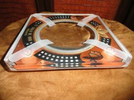 Heavy Thick Glass Cigar Ashtray Measures 8" square image 4