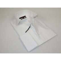 Men's Axxess Turkey Shirt 100% Egyptian Cotton 224-04 French Cuffs White image 7