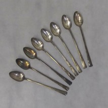 International Silver Revelation II Iced Tea Spoons 8 Silver Plated 1953 - $29.95