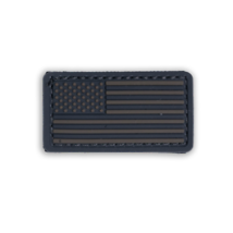Boss Dog Tactical Collar Patch Black Stealth USA Flag, One Size (Case of 6) - £75.93 GBP
