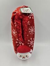 Merry and Bright Santa Claus Fuzzy Babba Slipper Socks Shoe Size7-9 1/2 ... - $237.33 MXN