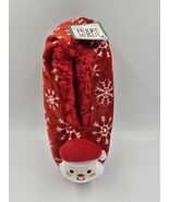 Merry and Bright Santa Claus Fuzzy Babba Slipper Socks Shoe Size7-9 1/2 ... - $236.38 MXN