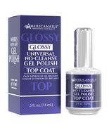 Americanails No-Cleanse Gel Polish Top Coat | Glossy .5oz - $28.65 CAD