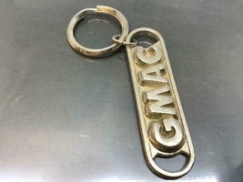 Vintage Car Dealership Promo Keyring GMAC Silver Metal Keychain Ancien Porte-Clé - £5.52 GBP