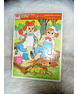 Vintage Raggedy Ann &amp; Andy Frame Tray Puzzle - £21.12 GBP