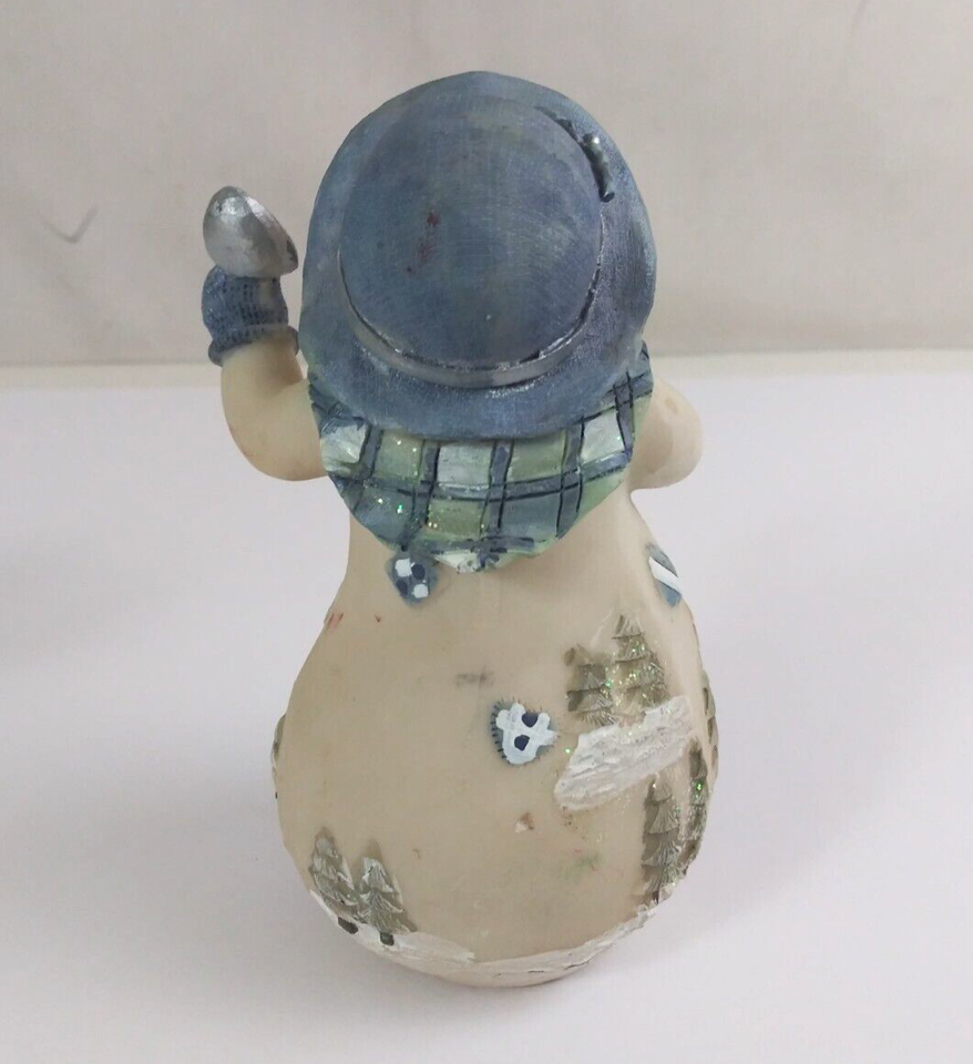 Vintage Kirkland's Winter Scene Christmas Snow Ladies With Apples 5" Figurines Item image 5