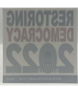 Restoring Democracy 2022 Inside Window Sticker Stand Up for Democracy! ️ - £3.93 GBP