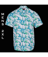 DIXXON FLANNEL - ZEN Party Shirt - S/S - Men&#39;s 2XL - £54.74 GBP