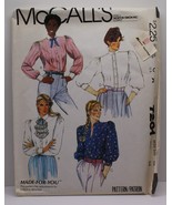 VTG McCall&#39;s 7281 Pattern Top Blouse Sz 12 Bust 34 - £15.17 GBP