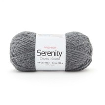 Premier Yarns Serenity Chunky Yarn, Yarn for Crocheting and Knitting, Id... - £3.09 GBP