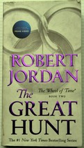 Robert Jordan THE GREAT HUNT (Wheel of Time #2)  pb Rand Horn of the Heroes - £5.65 GBP
