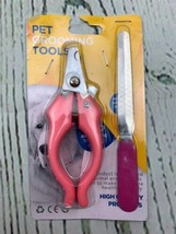 Dog Nail Clippers Professional Pet Nail Clipper Trimmers with Safety Pink - £11.35 GBP