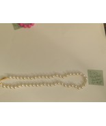 18&quot; Faux Pearl Necklace C-23 - $190.36 MXN