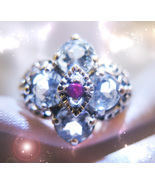 HAUNTED RING THE POWER OF ALL THE MYSTICS HIGHEST LIGHT COLLECTION OOAK MAGICK - $299.77