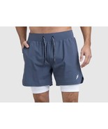 Team Do You Even 3xl Mens Gym Level Up Shorts - Steel Blue Athletic Work... - $51.43 CAD