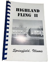 Springfield Illinois Highland Fling 2 Cookbook Vintage - £11.19 GBP