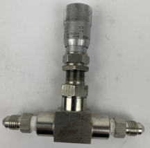 OEM Swagelok Whitey SS-22RS4 High Precision Metering Needle Valve 316 St... - $110.87