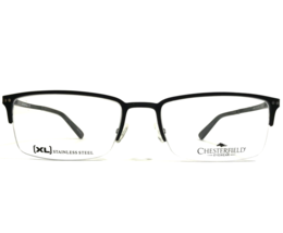 Chesterfield Eyeglasses Frames CH84XL 003 Black Rectangle Extra Large 59-20-155 - £52.14 GBP