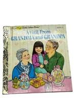 A Visit From Grandma and Grandpa (10155-1) | Little Golden Book | VINTAGE 1982 - £4.25 GBP