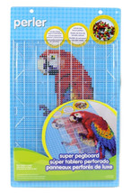 Perler Beads Clear Super Sized Pegboard, 10.5 x 14 Inches - £15.90 GBP