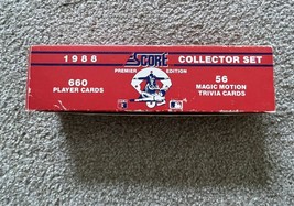 Score 1998 Baseball Cards Card Collectors Set Premier Edition Box Set - £15.72 GBP