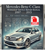 Mercedes Benz C Class 2007- 2015 Repair Manual - $12.98 CAD