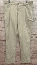 Eddie Bauer First Ascent Guide Pant 16 Tall Lt Khaki UPF 50+ Stretch Sto... - £43.45 GBP