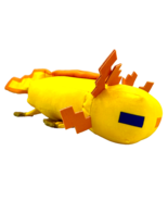 Axolotl Gold Plush Toy Minecraft Character 10 inch New  with tag - $436.58 MXN