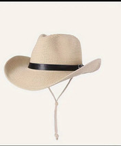 Unisex WESTERN COWBOY RODEO HAT SUMMER STRAW - $19.00