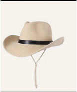 Unisex WESTERN COWBOY RODEO HAT SUMMER STRAW - €16,30 EUR